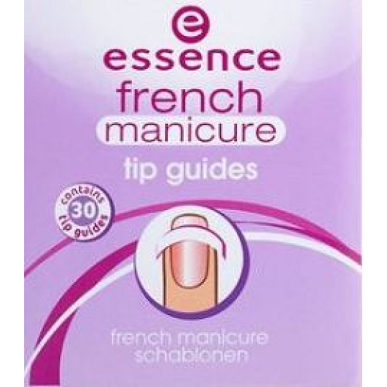 Essence Tip Guides templates for French manicure 30 pieces