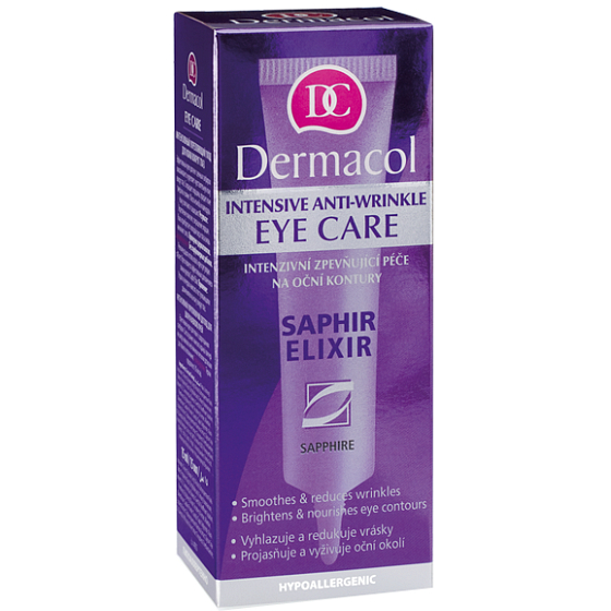 Dermacol Saphir Elixir Intensive Firming Eye Care 15 ml