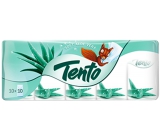 This Soft Aloe Vera sanitary napkins made of pure cellulose 3 ply 10 pieces
