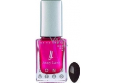 Jenny Lane Long Wear nail polish with long-lasting effect Black matte 14 ml