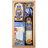 Bohemia Gifts Grandma's Christmas welder white dry wine 0.75 l + spices for cooking + Christmas milk chocolate 100 g gift package