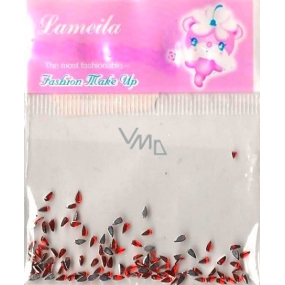 LaMeiLa Nail decorations droplets red 1 pack