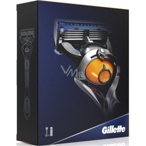 Gillette Fusion ProGlide Flexball shaver + Fusion Proglide Sensitive Active Sport shaving gel 170 ml, cosmetic set for men