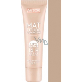 Astor Mattitude Foundation Anti Shine 16h Shine Control Makeup 091 Light Ivory 30 ml