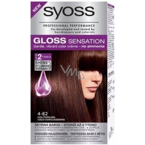 Syoss Gloss Sensation Gentle hair color without ammonia 4-82 Chili chocolate 115 ml