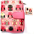 Albi Original Design wallet made of leatherette Owls 10 x 13 cm