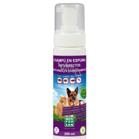 MenforSan Repellent natural foam shampoo for dogs and cats 200 ml