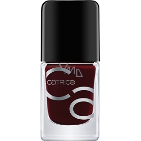 Catrice ICONails Gel Lacque Nail Polish 04 Red Midnight Mystery 10.5 ml