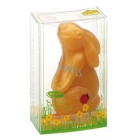 Kappus Rabbit golden toilet soap in an attractive, transparent box 75 g