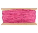 Pink paper string 30 m