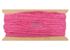 Pink paper string 30 m