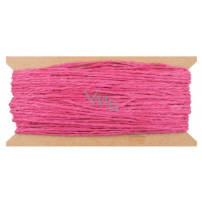 Pink paper string 30 m