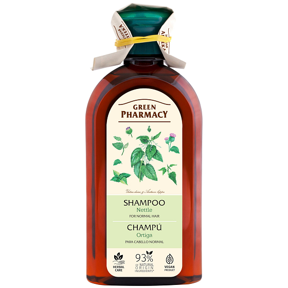 Green Pharmacy Nettle and Burdock Root Oil Shampoo for Normal Hair 350 ml