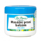 Dr. Popov Massage breast balm for children with respiratory problems and cough and support the relaxation of the airways 50 ml
