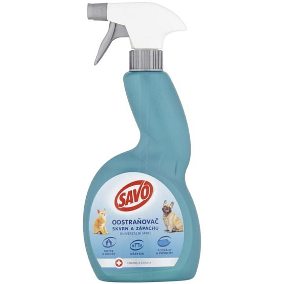 Savo Pet stain and odor remover for pets universal spray sprayer 450 ml