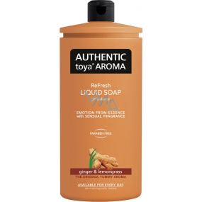Authentic Toya Aroma Ginger & Lemongrass liquid soap refill 600 ml