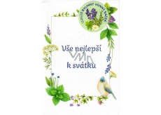 Herb greeting card 02 - Lemon balm