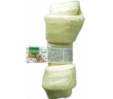 Salač Buffalo knot Chewing buffalo leather knot natural supplementary food 28 - 30.5 cm white
