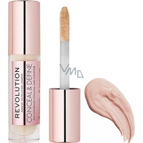 Makeup Revolution Conceal & Define Concealer liquid concealer C0,5 3.4 ml