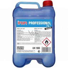 Iron Professional glass cleaner with alcohol 5 l