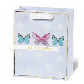 BSB Luxury gift paper bag 23 x 19 x 9 cm Dots & Mutterfly LDT 408 - A5