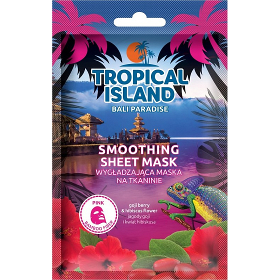 Marion Tropical Island Bali Paradise textile face mask smoothing 1 piece