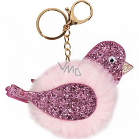 Albi Hairy keychain Bird 8 cm