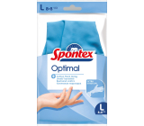 Spontex Optimal Rubber Gloves size L 1 pair