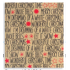 Zoewie Gift wrapping paper 70 x 150 cm Christmas Simply The Best natural Christmas sign