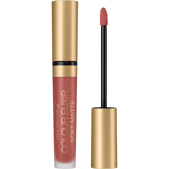 Max Factor Colour Elixir Soft Matte Long Lasting Matte Liquid Lipstick 010 Muted Russet 4 ml
