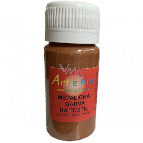 Art e Miss Metallic textile dye 24 Brown 40 g