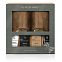 Baylis & Harding Hemp and bergamot shower gel 50 ml + after shave balm 50 ml + bath salt 100 g + toilet soap 100 g + slippers, cosmetic set for men