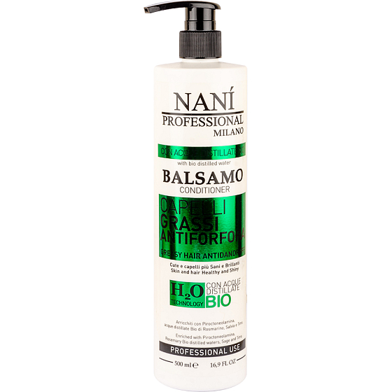 Naní Professional Milano conditioner for oily hair and anti-dandruff 500 ml
