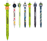 Colorino Star Wars Mandalorian pen green, blue refill 0,5 mm