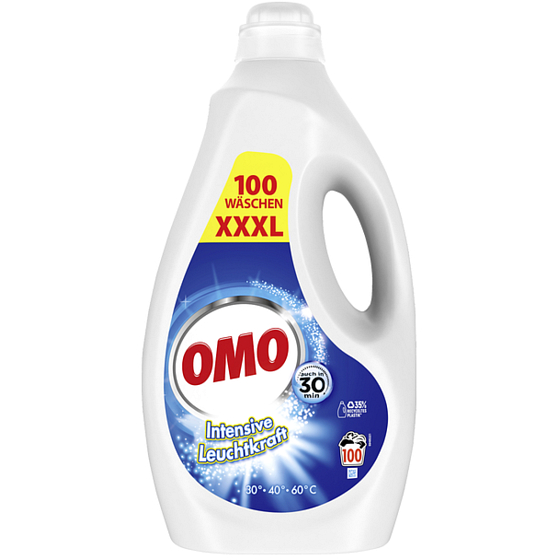 Omo Intensive White Laundry Gel for white laundry 100 doses 5 l