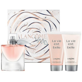 Lancome La Vie Est Belle eau de parfum 50 ml + body lotion 50 ml + shower gel 50 ml, gift set for women