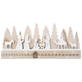 Advent calendar panorama Bethlehem 40 x 18 cm