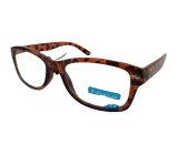 Berkeley Reading dioptric glasses +2 plastic, orange-brown black spots 1 piece R4007-20 INfocus