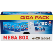 Finish PowerBall All in 1 Power Regular Mega box tablety do myčky 6 x 20 kusů