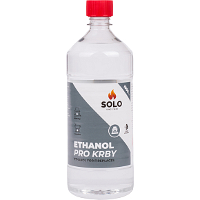 Solo Ethanol for fireplaces, fuel for biofireplaces, 1 l