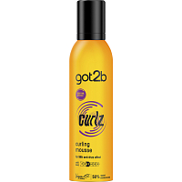 Got2b Twisted Curls Wave Mousse, Hold 3, 250 ml