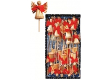 Straw angel on a stick 1 piece