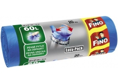 Fino Easy Pack Trash bags, 20 µm, 60 liters, 60 x 67 cm, 20 pieces