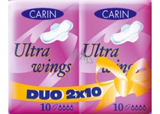 Carine Ultra Wings Intimate Duo 2 x 10 pieces