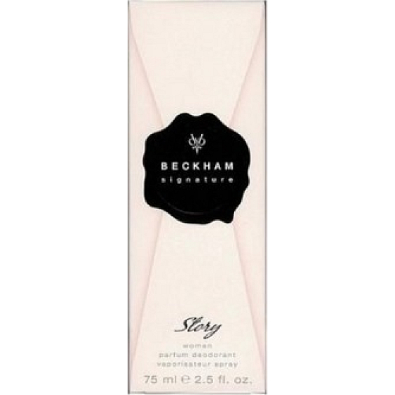 David Beckham Signature Story Woman perfumed deodorant glass for women 75 ml