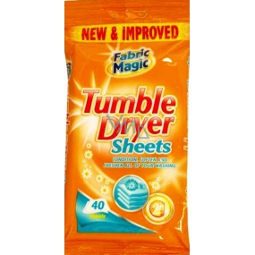 Fabric Magic Tumble Dryer Sheets Fragrance Dryer Wipes 40 Pieces
