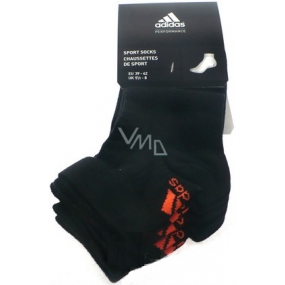 Adidas socks black size 39-42 3 pieces