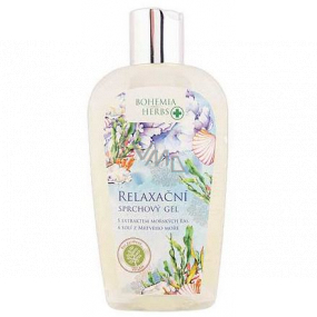 Bohemia Gifts Dead Sea Dead Sea, Seaweed and salt extract relaxing gentle shower gel 250 ml