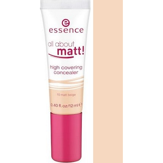 Essence All About Matt! High Covering Concealer Concealer 10 Matt Beige 12 ml