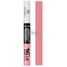 Dermacol 16H Lip Color long-lasting lip paint 01 3 ml and 4.1 ml